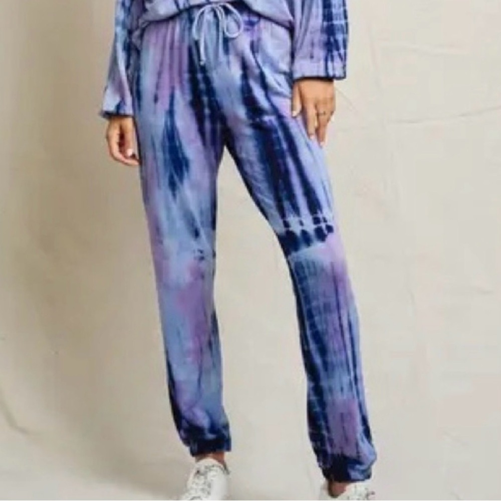 Anthropologie Maronie Women's Tie-Dye Jogger Pants